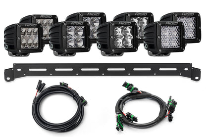 SPV Parts 2021+ Ford Bronco Modular Bumper Universal Slotted Cross Mount Kit (Fits MANY lights)