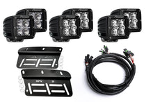 SPV Parts 2021-2025 Ford BRONCO Rigid Industries D-Series PRO Triple Fog Light KIT (Modular Bumper, INCLUDING RAPTOR)