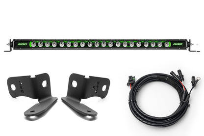 SPV Parts 2021+ Ford Bronco Modular Bumper Light / Light Bar KIT with 30" Light Bar (Works WITH Ford Brush Bar)