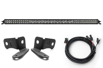 SPV Parts 2021+ Ford Bronco Modular Bumper Light / Light Bar KIT with 30" Light Bar (Works WITH Ford Brush Bar)