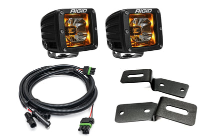 SPV Parts 2021-2025 Ford BRONCO A-Pillar Light Kit (Includes Choice of Rigid Industries lights & SPV A-Pillar Mounts/Custom Harness)