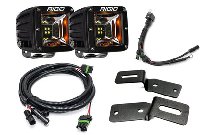 SPV Parts 2021-2025 Ford BRONCO A-Pillar Light Kit (Includes Choice of Rigid Industries lights & SPV A-Pillar Mounts/Custom Harness)