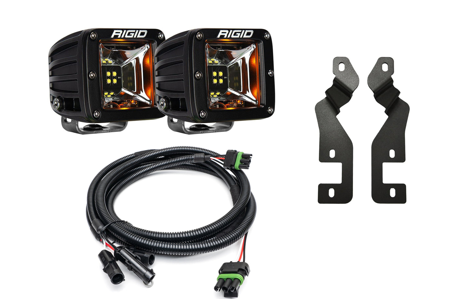 SPV Parts 2021-2023 Ford Bronco SPORT (Not Full Size) A-Pillar Light Kit (Includes Rigid A-Pillar Mounts/Custom Harness & Choice of lights)