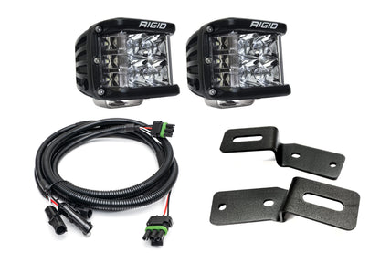 SPV Parts 2021-2025 Ford BRONCO A-Pillar Light Kit (Includes Choice of Rigid Industries lights & SPV A-Pillar Mounts/Custom Harness)