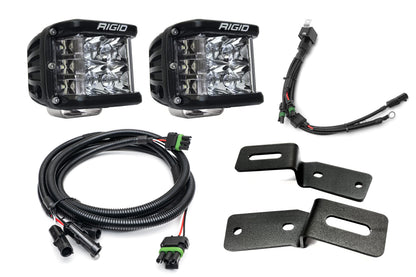 SPV Parts 2021-2025 Ford BRONCO A-Pillar Light Kit (Includes Choice of Rigid Industries lights & SPV A-Pillar Mounts/Custom Harness)