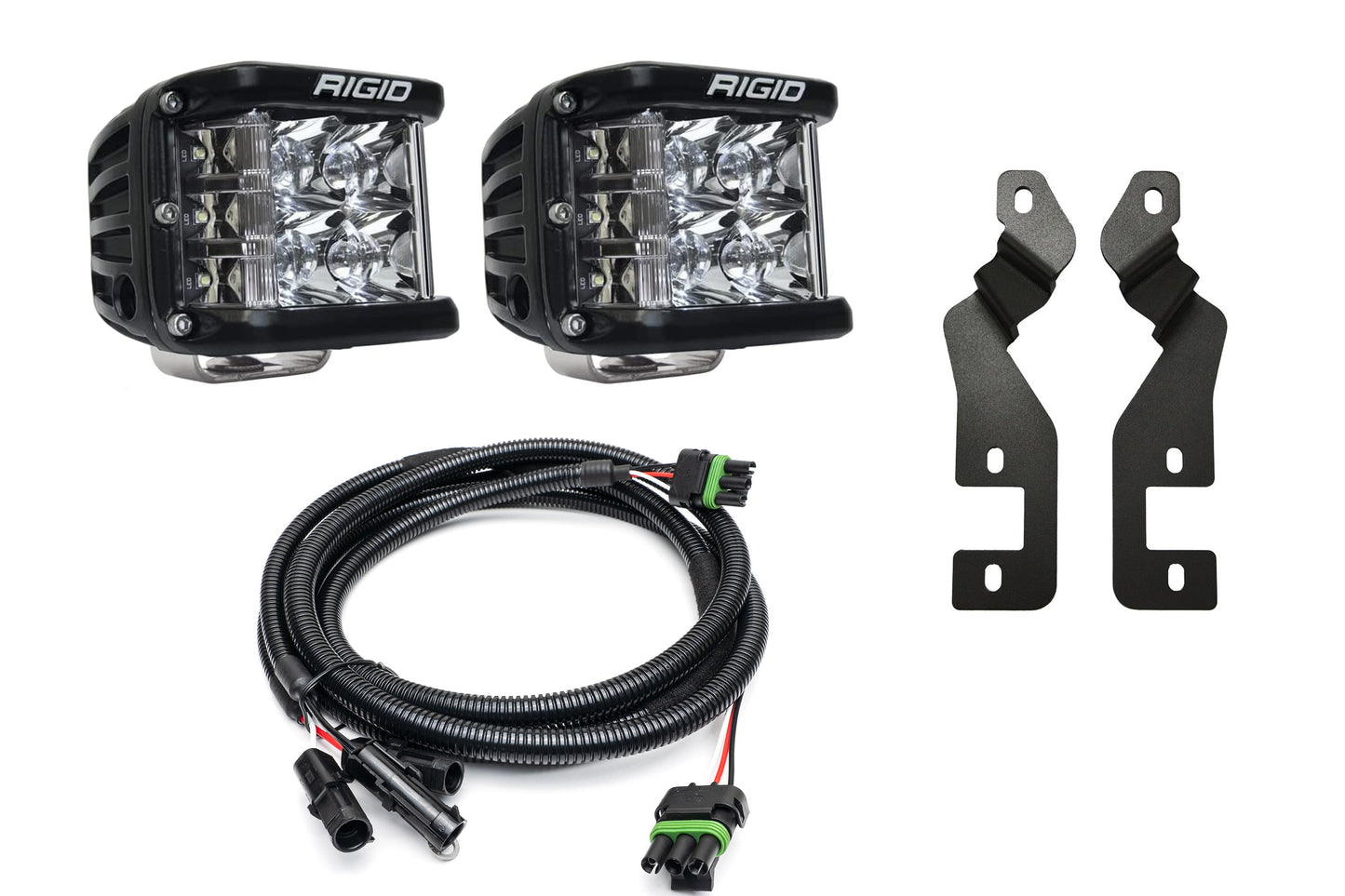 SPV Parts 2021-2023 Ford Bronco SPORT (Not Full Size) A-Pillar Light Kit (Includes Rigid A-Pillar Mounts/Custom Harness & Choice of lights)