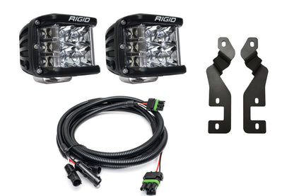 SPV Parts 2021-2023 Ford Bronco SPORT (Not Full Size) A-Pillar Light Kit (Includes Rigid A-Pillar Mounts/Custom Harness & Choice of lights)