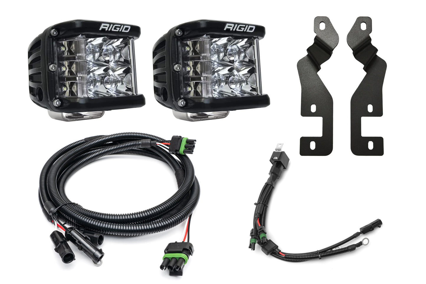SPV Parts 2021-2023 Ford Bronco SPORT (Not Full Size) A-Pillar Light Kit (Includes Rigid A-Pillar Mounts/Custom Harness & Choice of lights)