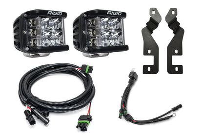 SPV Parts 2021-2023 Ford Bronco SPORT (Not Full Size) A-Pillar Light Kit (Includes Rigid A-Pillar Mounts/Custom Harness & Choice of lights)