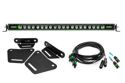 SPV Parts 2021+ Ford Bronco Modular Bumper Light / Light Bar Kit with 30" Light Bar or 2 Lights
