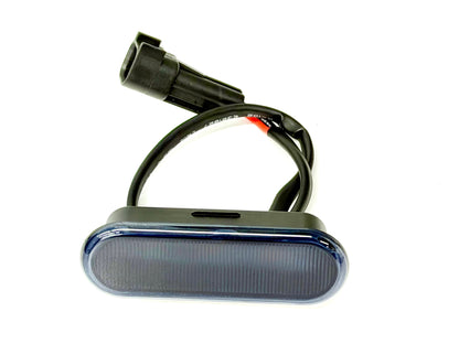 Ver 1.0 - SMOKED Grille (Amber LED) Marker Light - (Clearance) Fits Bronco (SINGLE)