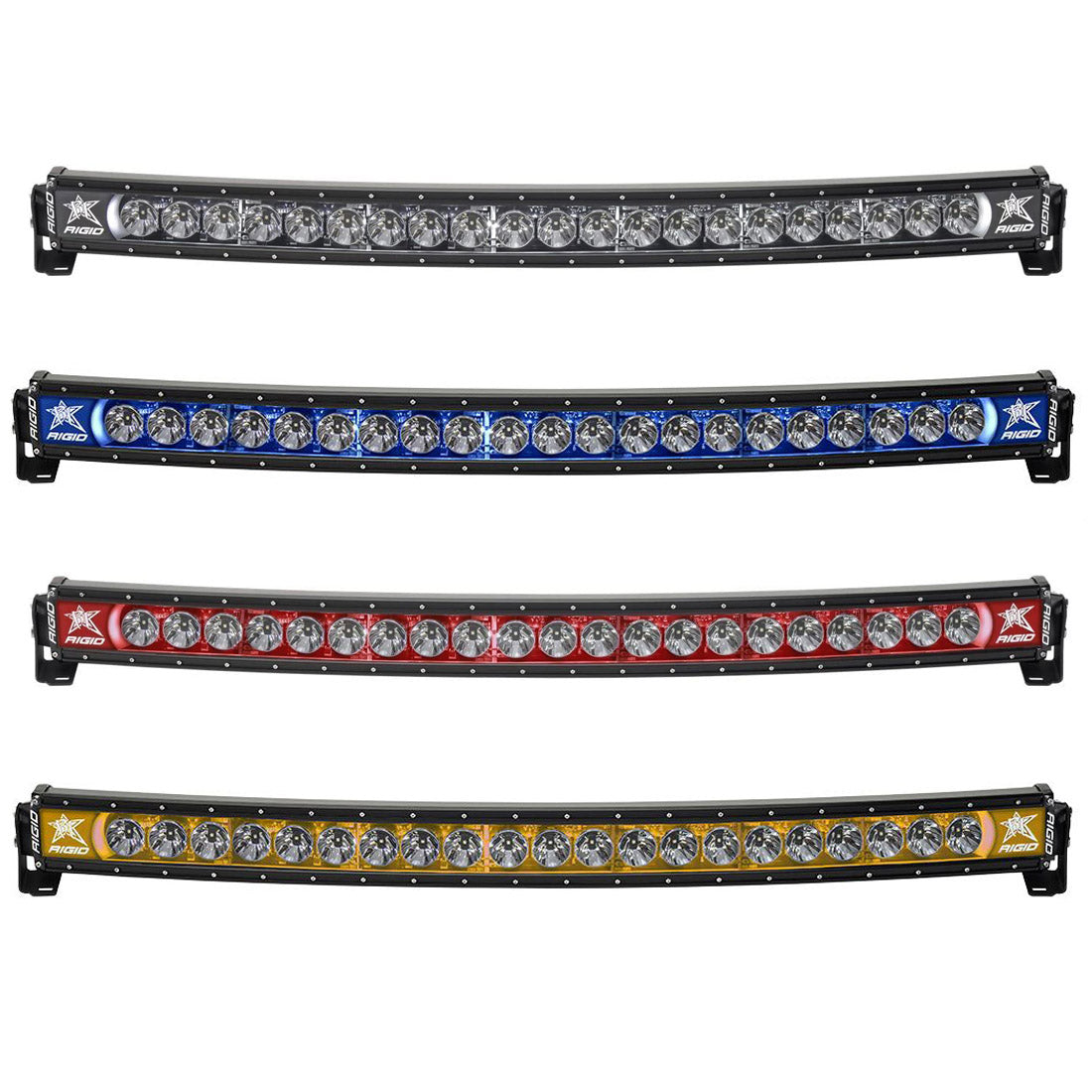 Radiance+ Curved Light Bar Various Color Backlights New RGBW
