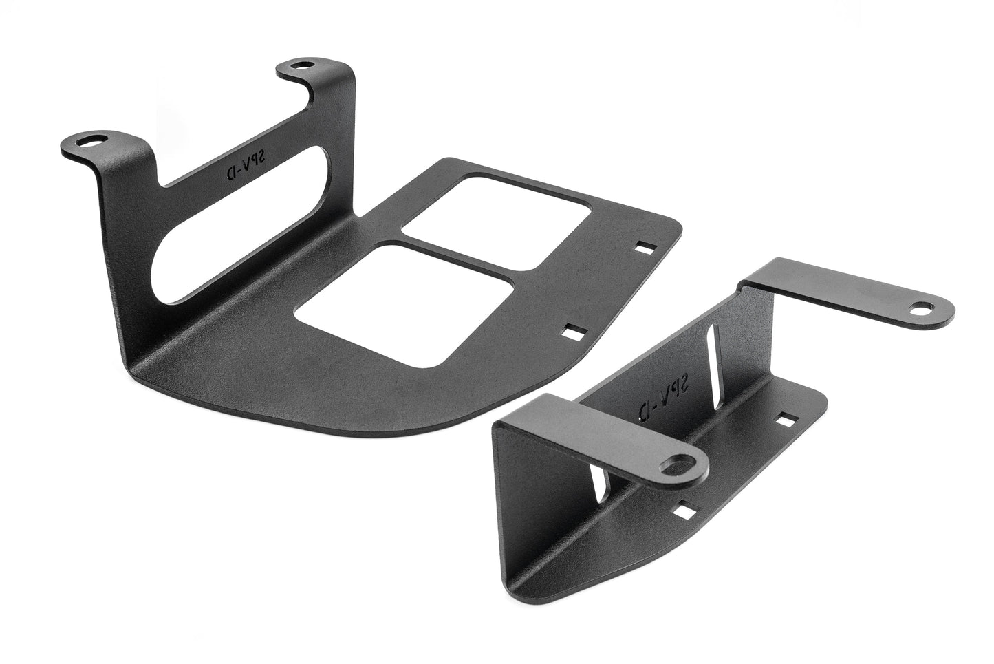 SPV Parts 2022 UP Ford Bronco - NEW Rigid RGBW Radiance/Scene Capable Bumper Fog Light Kit w/ RGBW Backlight - Including Brackets/Harness