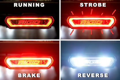SPV Parts Universal Hitch CHASE Light Kit - With Rigid Industries Chase Light