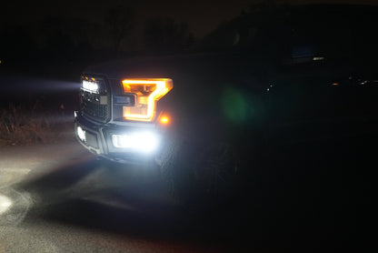 SPV Parts 2017-2020 Ford F-150 Raptor 6''-10'' LOWER Grille Light Bar Mounting Brackets