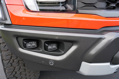 SPV Parts 2021-2026 Ford F-150 Raptor & Bronco Raptor OEM Fog Light Upgrade Kit with Brackets & Rigid SR-M Direct Replacement Lights