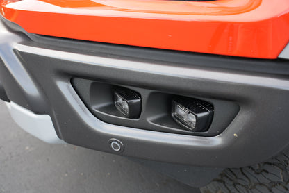 SPV Parts 2021-2026 Ford F-150 Raptor & Bronco Raptor OEM Fog Light Upgrade Kit with Brackets & Rigid SR-M Direct Replacement Lights
