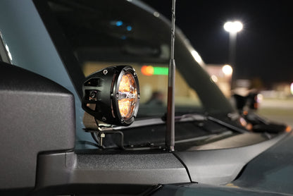 SPV Parts 2021-2025 Ford BRONCO A-Pillar Light Kit (Includes Choice of Rigid Industries lights & SPV A-Pillar Mounts/Custom Harness)