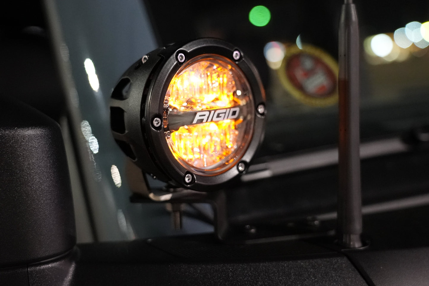 SPV Parts 2021-2025 Ford BRONCO A-Pillar Light Kit (Includes Choice of Rigid Industries lights & SPV A-Pillar Mounts/Custom Harness)