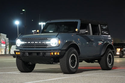 SPV Parts 2021-2025 Ford BRONCO Modular A-Pillar Light Kit (Includes Choice of Rigid Industries lights & SPV A-Pillar Mounts/Custom Harness)