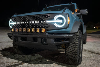 SPV Parts 2021+ Ford Bronco Modular Bumper Universal Slotted Cross Mount Kit (Fits MANY lights)