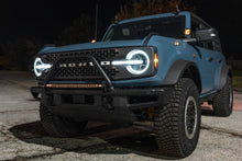 SPV Parts 2021+ Ford Bronco Modular Bumper Light / Light Bar Mounts for 30" Light Bars (Works WITH Ford Brush Bar)