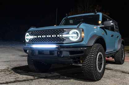 SPV Parts 2021+ Ford Bronco Modular Bumper Light / Light Bar Kit with 30" Light Bar or 2 Lights