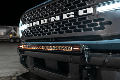 SPV Parts 2021+ Ford Bronco Modular Bumper Light / Light Bar KIT with 30" Light Bar (Works WITH Ford Brush Bar)