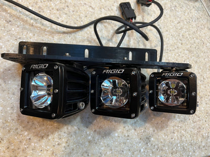 SPV Parts 2021-2026 Raptor - NEW RGBW - Rigid Radiance/Scene Fog Light Kit w/amber backlight - Including Brackets/Harness