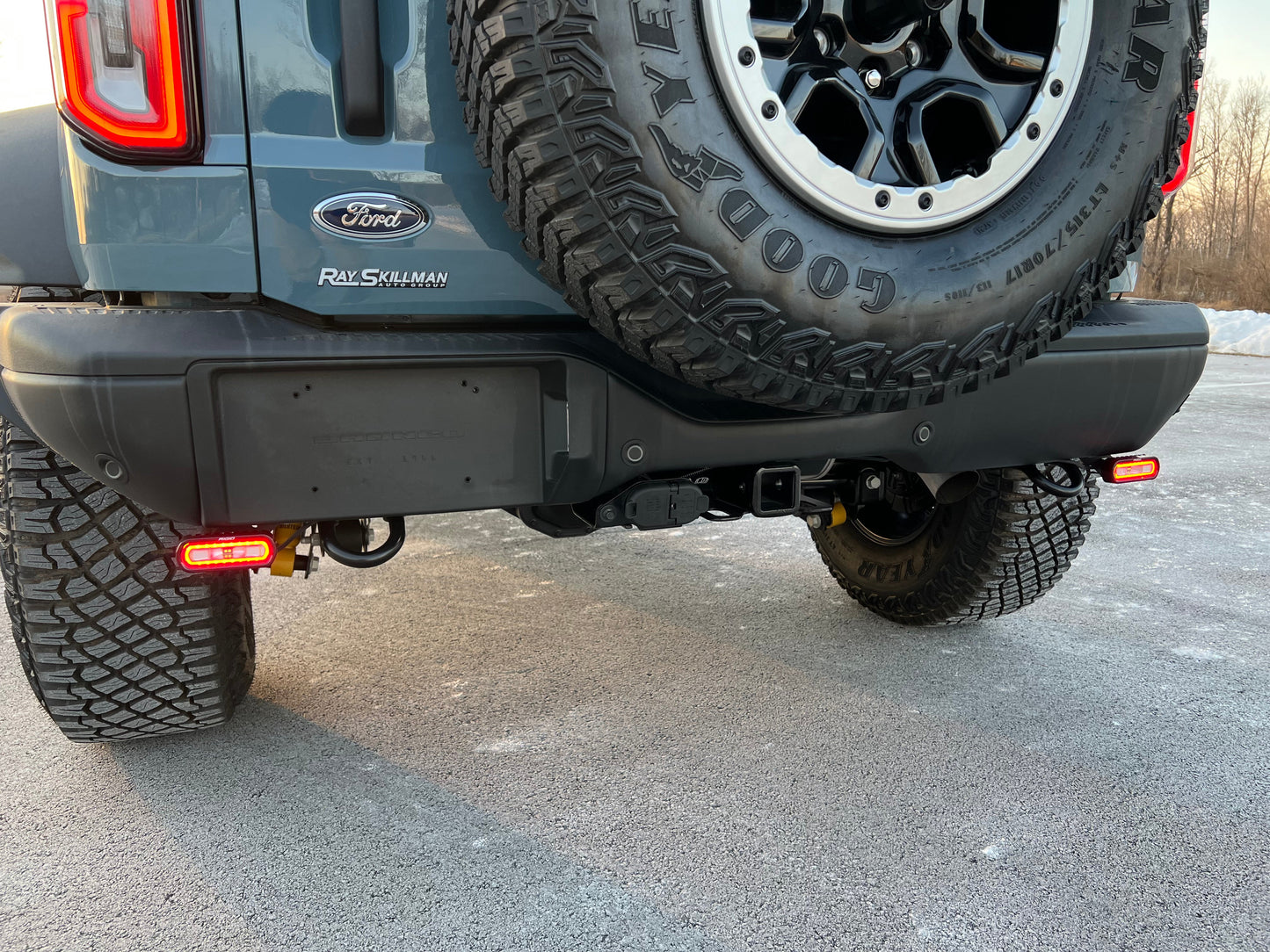 SPV Parts 2021 - 2025 Ford Bronco Rigid SRL Rear Light Kit (NO DRILL) SR-L Reverse/Backup Lights