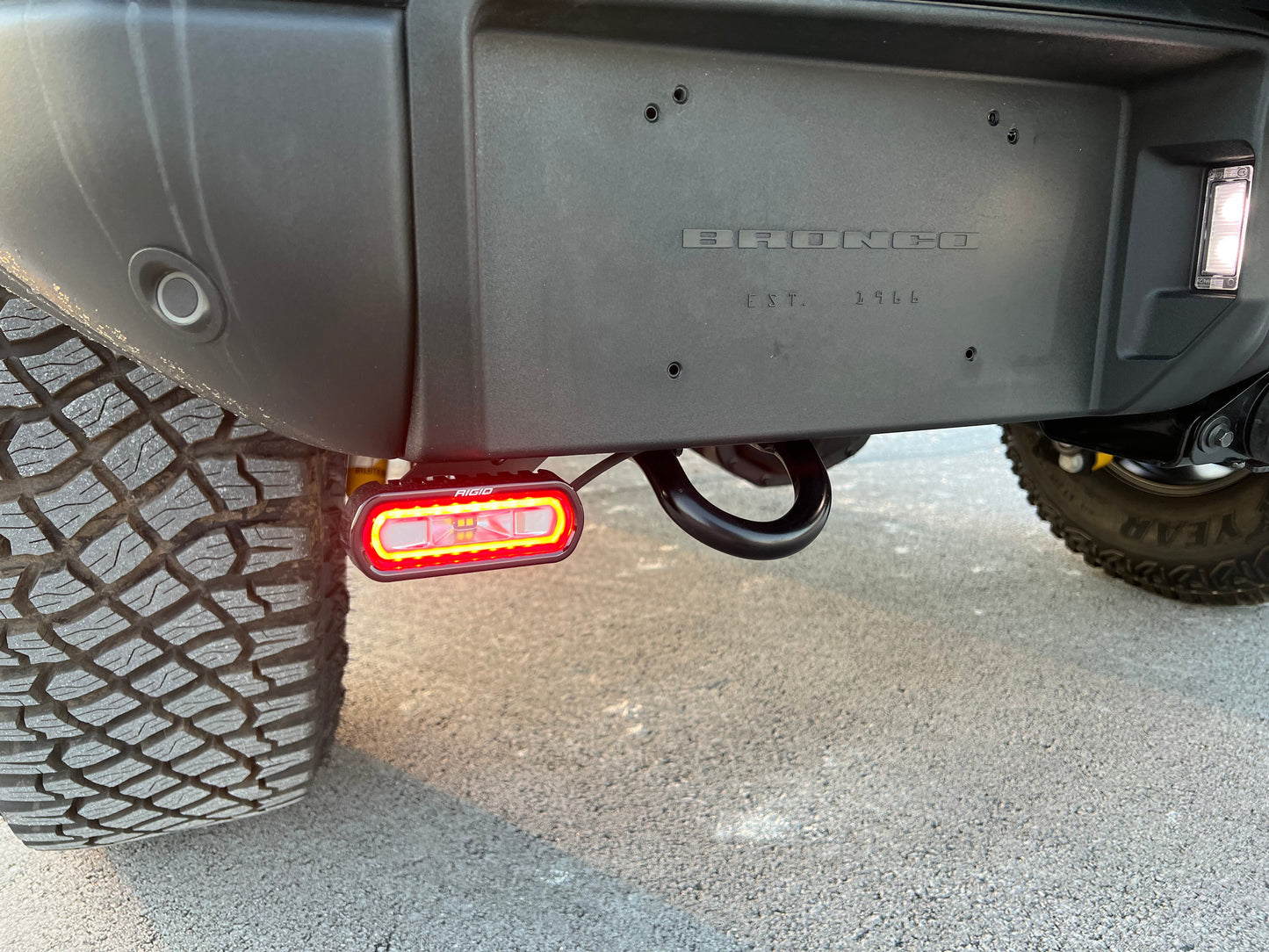 SPV Parts 2021 - 2025 Ford Bronco Rigid SRL Rear Light Kit (NO DRILL) SR-L Reverse/Backup Lights