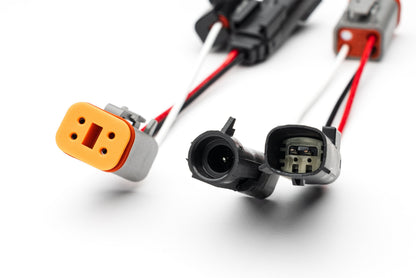 2021-2025 Ford F-150 Raptor OEM FOG Connector (Pair) to 4 Pole DT Adapter / Backlight Port (Diode Dynamics)
