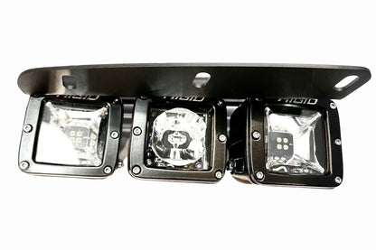 SPV Parts PREMIUM 2021-2024 Ford Bronco Triple Fog BRACKETS (Mounts ONLY. Lights sold separately)