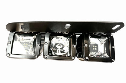 SPV Parts 2021-2026 Ford Bronco - NEW RGBW - Rigid Radiance/Scene Fog Light Kit w/amber backlight - Including Brackets/Harness (Modular Bumper, INCLUDING RAPTOR)