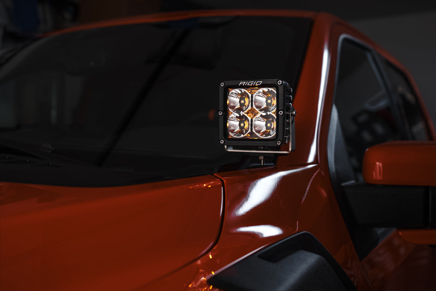 SPV Parts Rigid XL Series Radiance & Pro - SPV Parts A - Pillar (Ditch) Light Kit for Ford 2021+ F-150 Raptor
