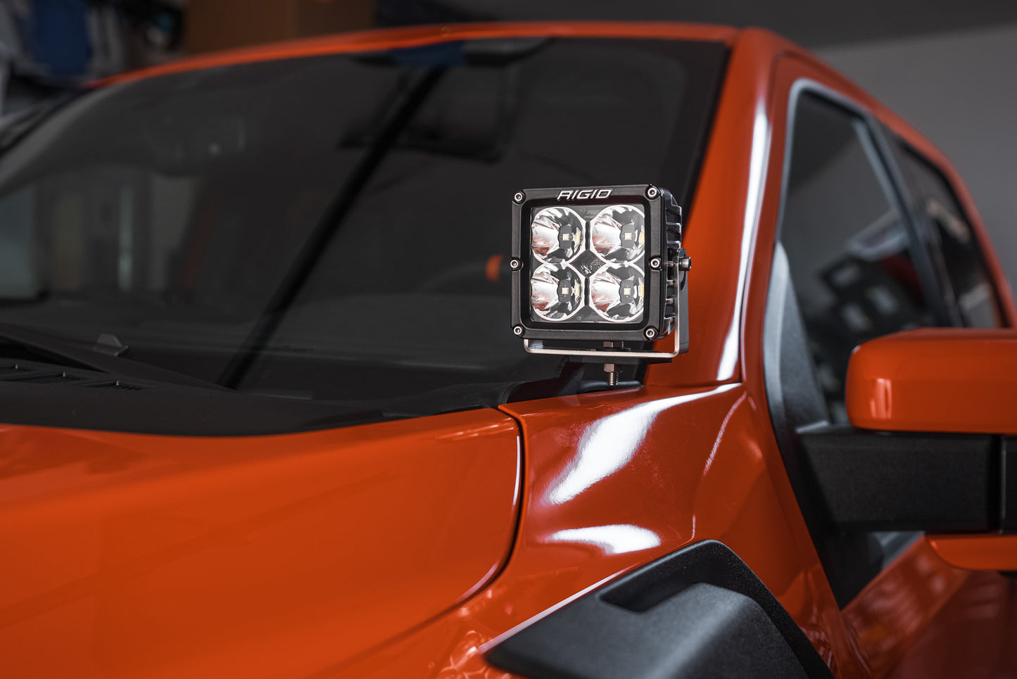 SPV Parts Rigid XL Series Radiance & Pro - SPV Parts A - Pillar (Ditch) Light Kit for Ford 2021+ F-150 Raptor