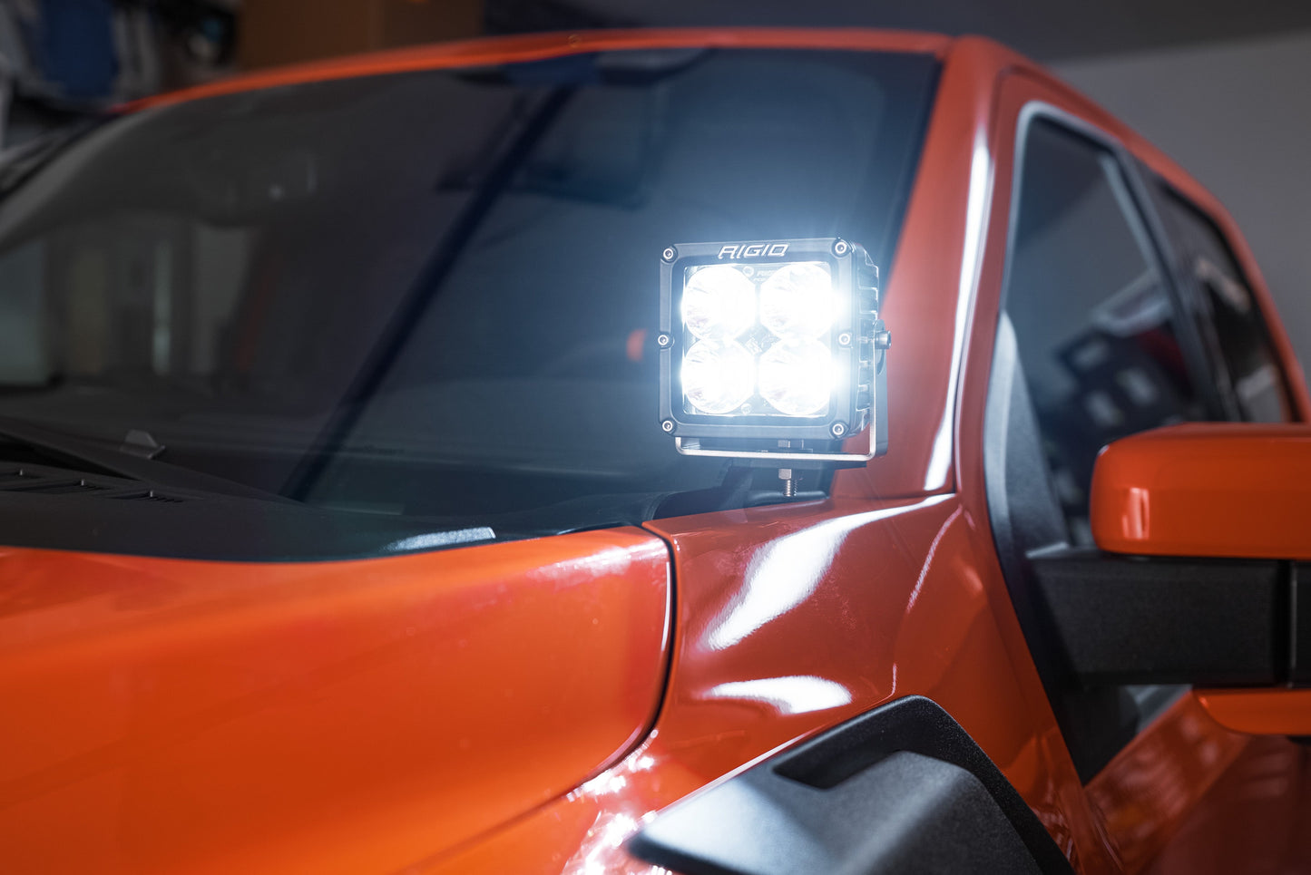 SPV Parts Rigid XL Series Radiance & Pro - SPV Parts A - Pillar (Ditch) Light Kit for Ford 2021+ F-150 Raptor
