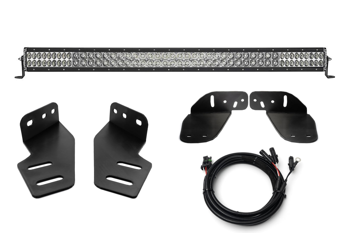 SPV Parts 2021+ Gen 3 Ford Raptor Rigid E-Series or SR Pro 40 inch Bumper Light Bar Kit