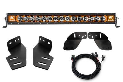 SPV Parts 2021+ Gen 3 Ford Raptor Rigid Radiance+ & SR 40 inch Bumper Light Bar Kit