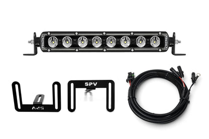 SPV Parts 2021-2026 Ford F-150 Raptor 10'' LOWER Grille w/Rigid Industries Light Bar Kit (Behind Grille)