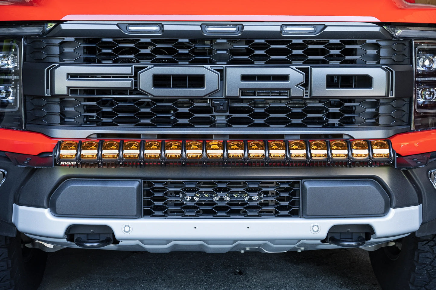 SPV Parts 2021+ Gen 3 Ford Raptor Bumper Bracket Kit for 40 & 50 inch light bars