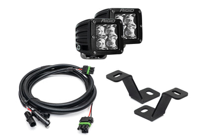 SPV Parts Rigid Standard A - Pillar (Ditch) Light Kits for Ford 2021+ Raptor/F-150/Tremor