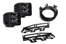 SPV Parts 2017-2020 Ford F-150 Raptor Rigid Industries PRO MIDNIGHT SPOT Fog Light KIT (202213BLK)