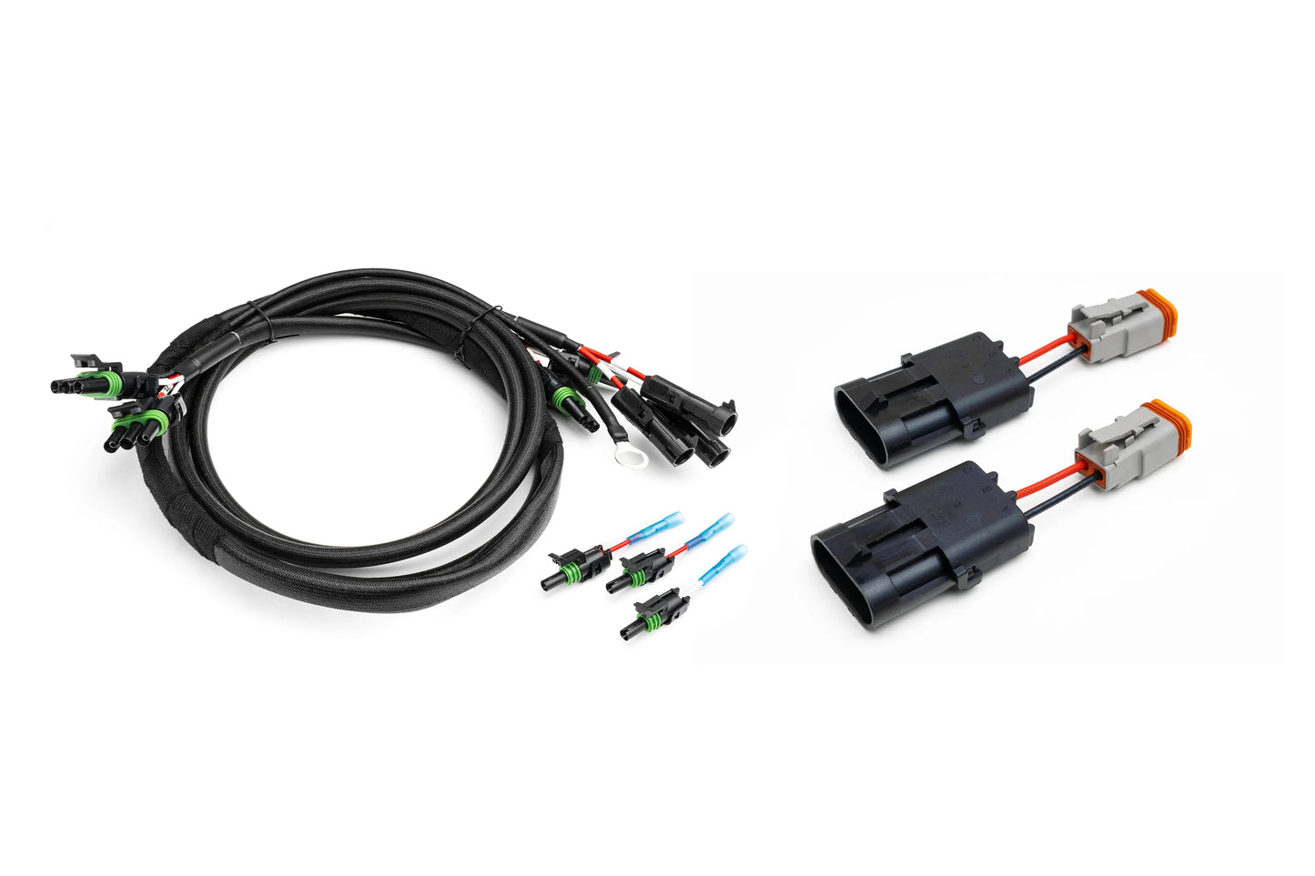 SPV Parts Double A-Pillar/Ditch Light Harness - SPV Harness System (Works with MANY vehicles, See Details)