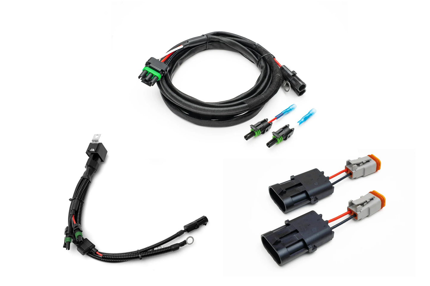 SPV Parts SHORT Light Bar Harness - SPV Harness System (Works with MANY vehicles, See Details)