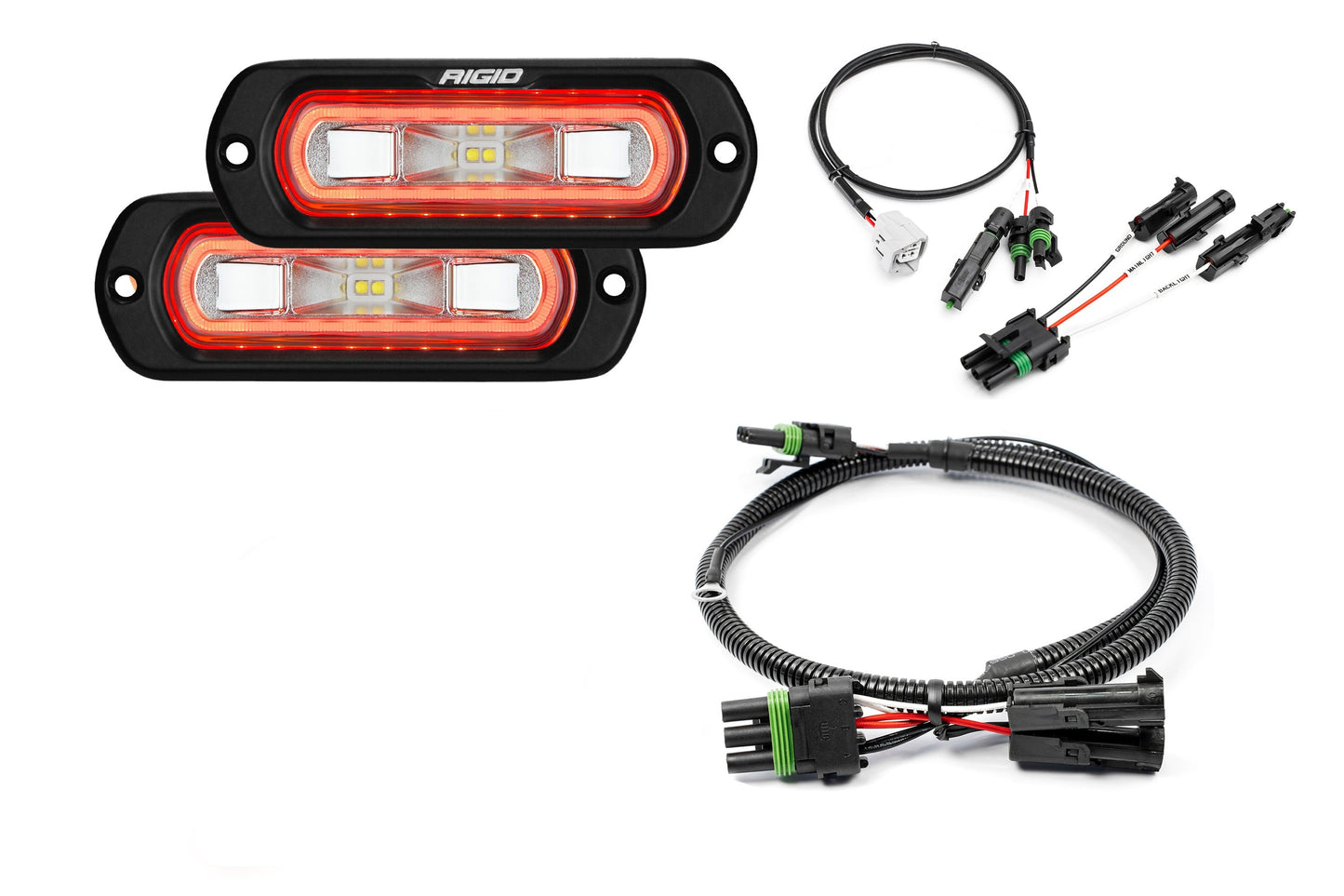 SPV Parts 2024 Up Toyota Tacoma (Flush Mount/ARB Bumper) Rigid SR-L Reverse Light Kit Plug N Play SRL