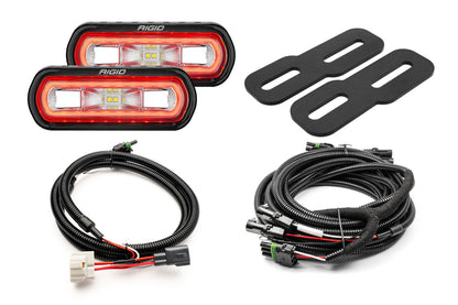 SPV Parts 2024 Up Toyota Tacoma UNDER Mount Rigid SR-L Reverse Light Kit Plug N Play SRL (Not for ARB Bumper)