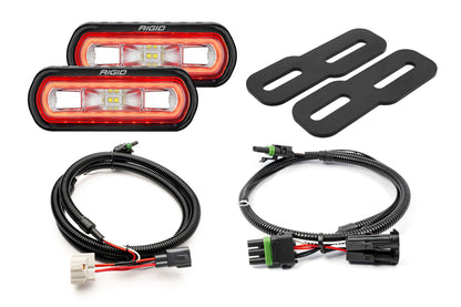 SPV Parts 2024 Up Toyota Tacoma UNDER Mount Rigid SR-L Reverse Light Kit Plug N Play SRL (Not for ARB Bumper)