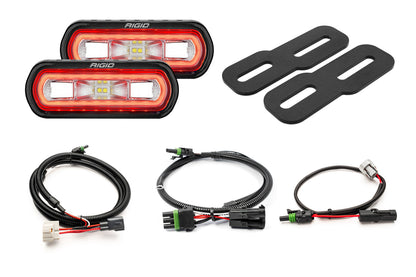 SPV Parts 2024 Up Toyota Tacoma UNDER Mount Rigid SR-L Reverse Light Kit Plug N Play SRL (Not for ARB Bumper)