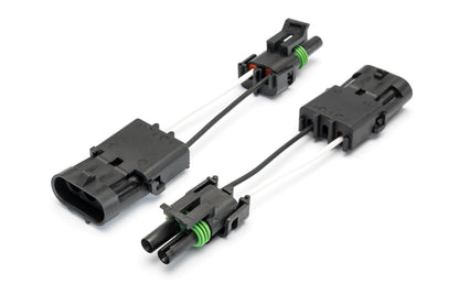 SPV Parts Harness 2 Pole WP Connector CROSSOVER Adapter SPLITTERS (Pair) - SPV Harness System (Works with MANY vehicles, See Details)